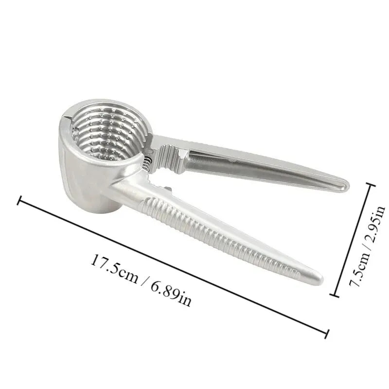Premium Metal Nutcracker for Nuts and Seeds