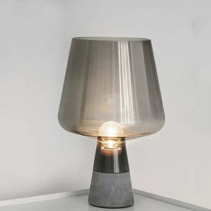 Simple Concrete Table Light