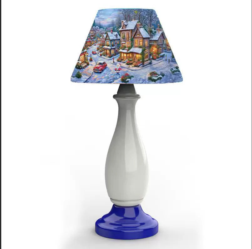 Contemporary Bedside Table Lamp with Dimmer Control