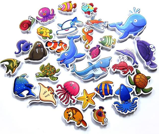 Colorful Animal Bath Time Playset