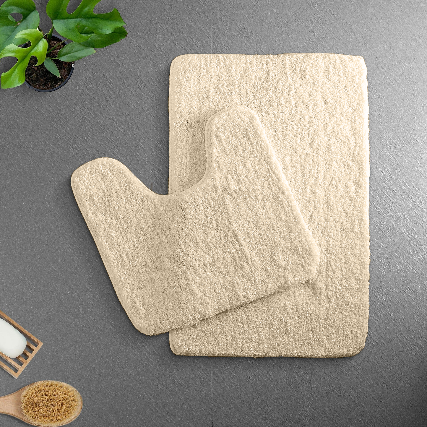 Luxury Microfiber Bathroom Mat – Soft Anti-Slip Floor Mat