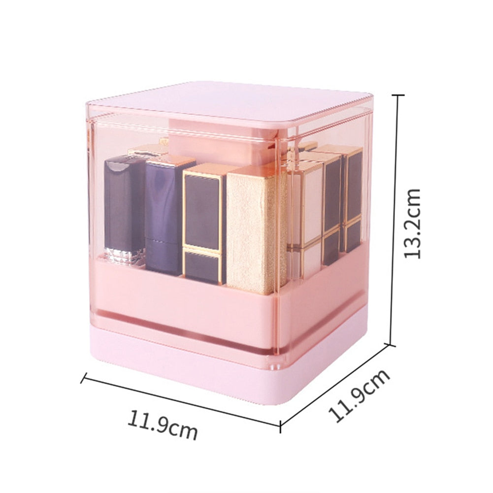 Clear Cosmetic Lipstick Storage Case - Fesara