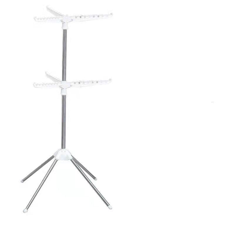 Compact Folding Metal Clothes Drying Rack