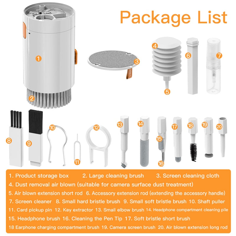 Premium 20in1 Electronic Cleaning Kit Set
