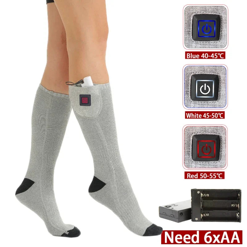 Warm Electric Socks for Men and Women