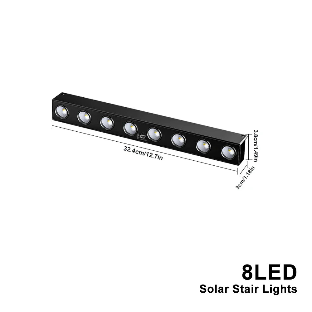 Solar Powered Outdoor LED Garden Lights 4-Pack