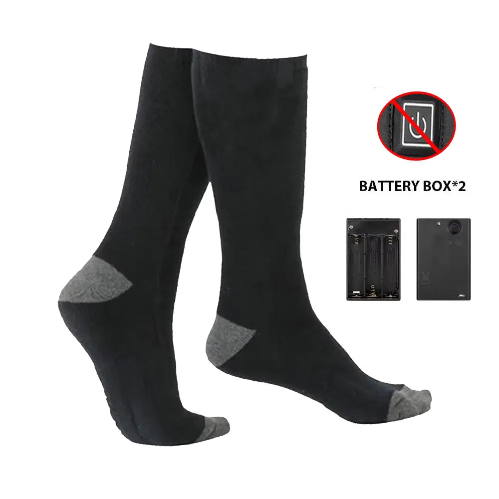 Warm Thermal Rechargeable Heated Socks for Outdoor Use