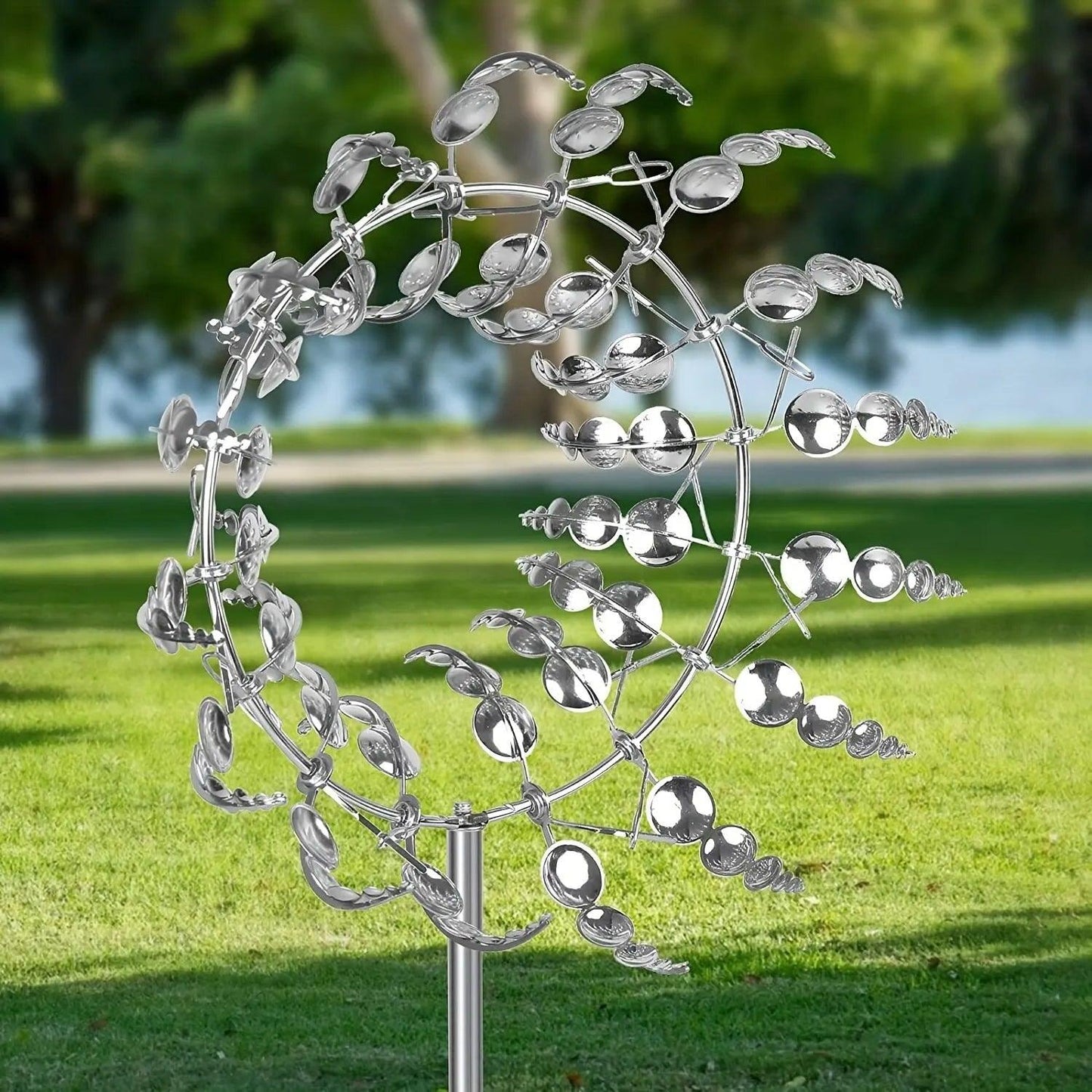 Metal Outdoor Windmill Garden Decoration