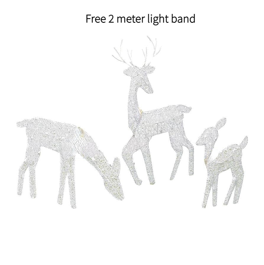 Bright LED Reindeer Yard Decoration