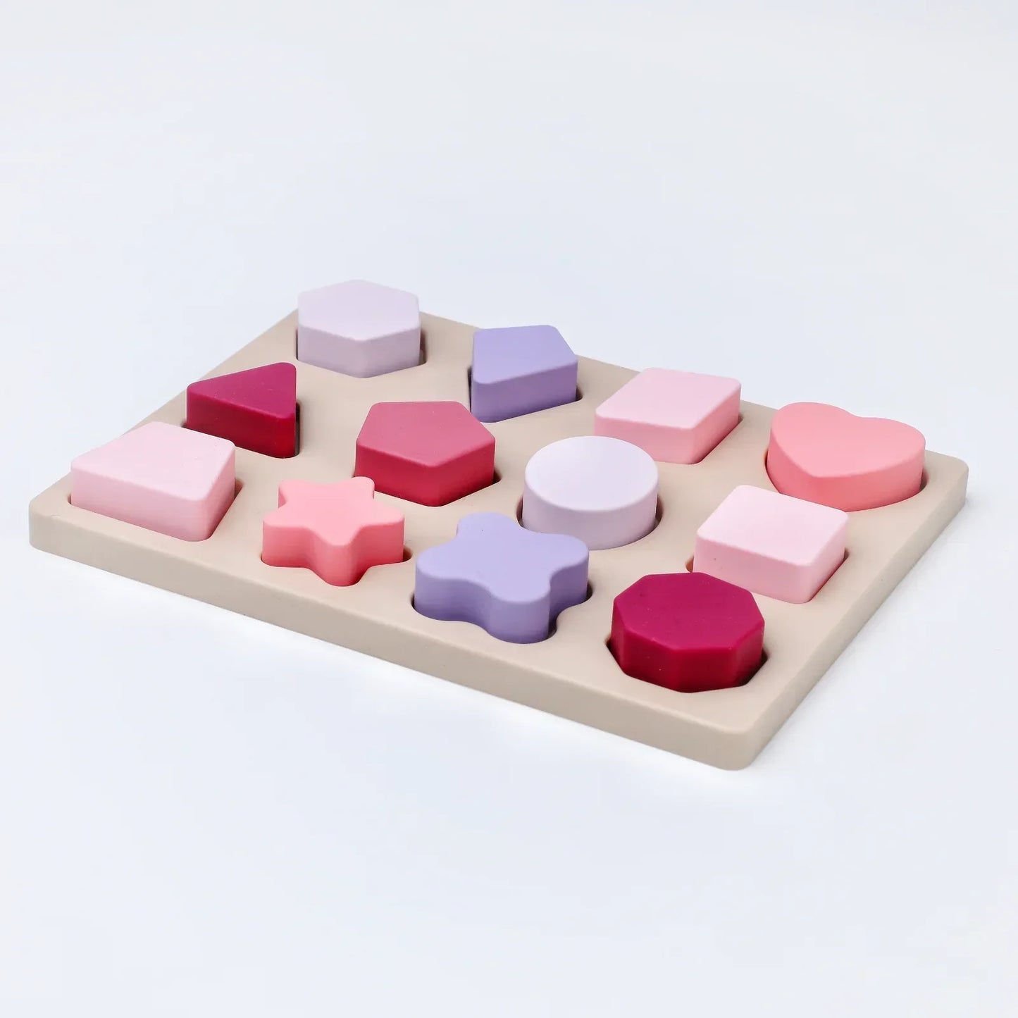 Fun Learning Silicone Shape Puzzle Toy