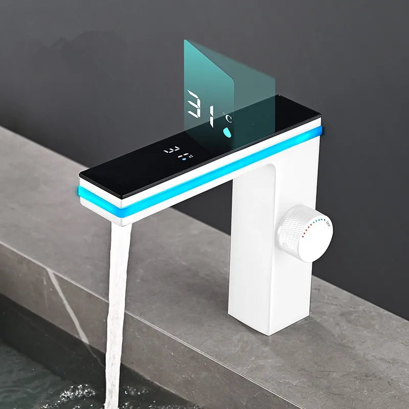 Smart LED Faucet with Digital Temp Control