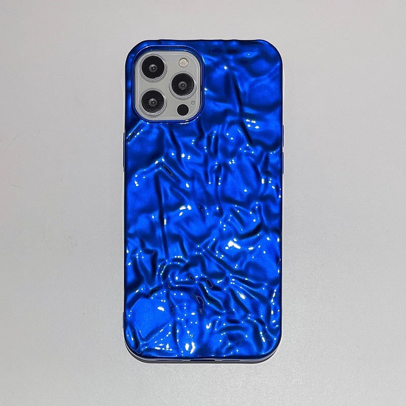 Metallic Design iPhone Phone Cover