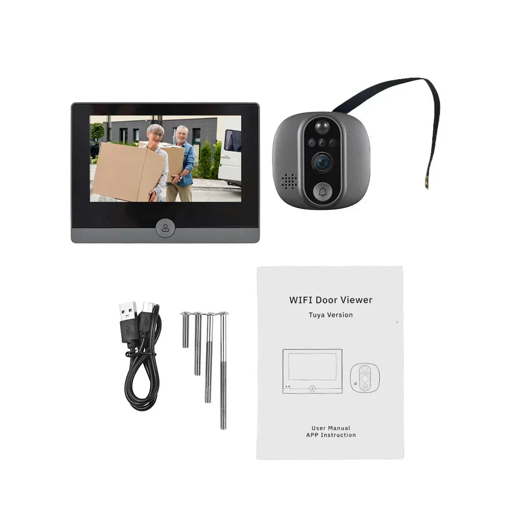 Wireless Doorbell with Wide Angle Night Vision