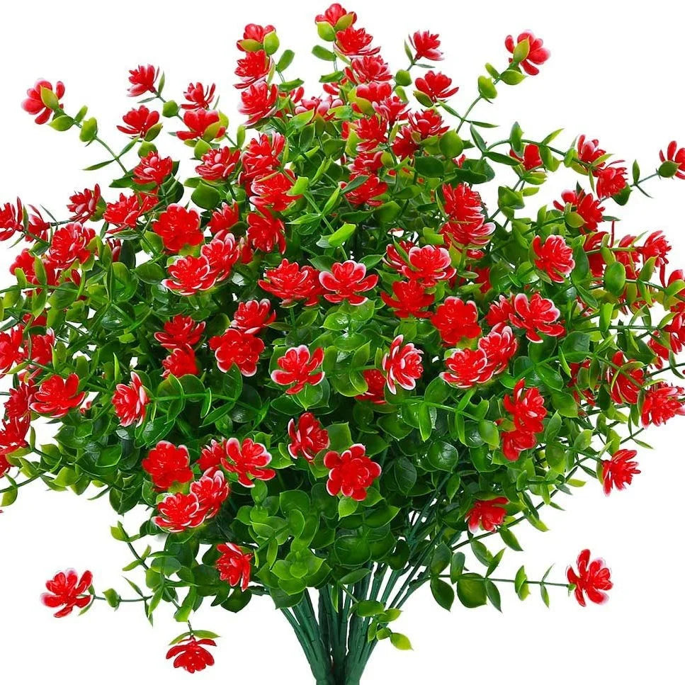 Outdoor Artificial Flower Hanging Basket