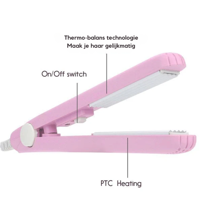 Compact Fast Curling Iron for Easy Styling