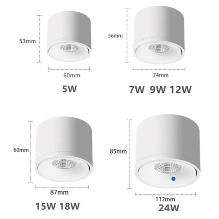 Adjustable LED Downlight Ceiling Spot Lamp