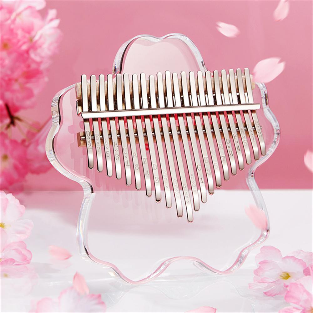 Colorful Flower Pattern Kalimba Thumb Piano