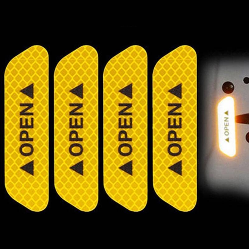 Fesara | 4PCS Safety Reflective Warning Stickers