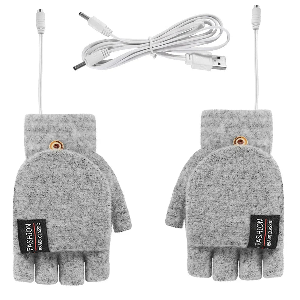 Warm Rechargeable Heated Gloves for Men Women