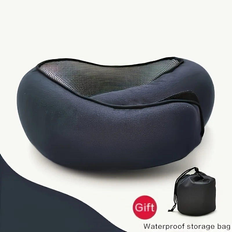 Comfortable U-Shaped Travel Neck Pillow