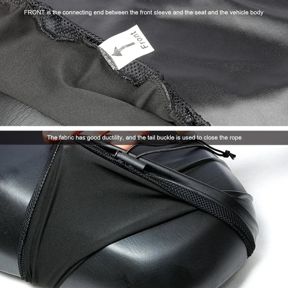 Fesara Premium Flexible Leather Bike Seat Cover