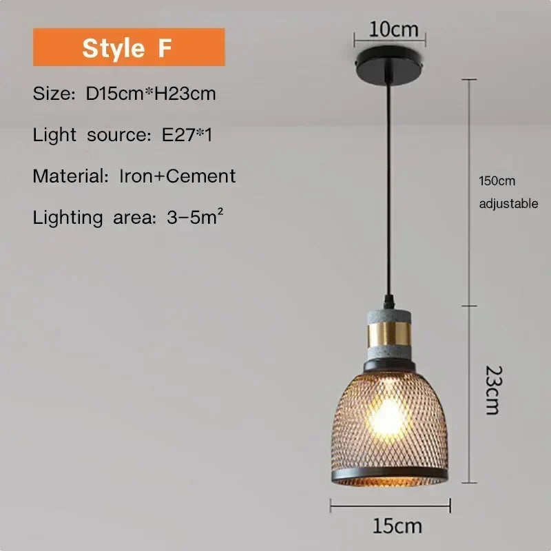 Vintage Rural Pendant Light