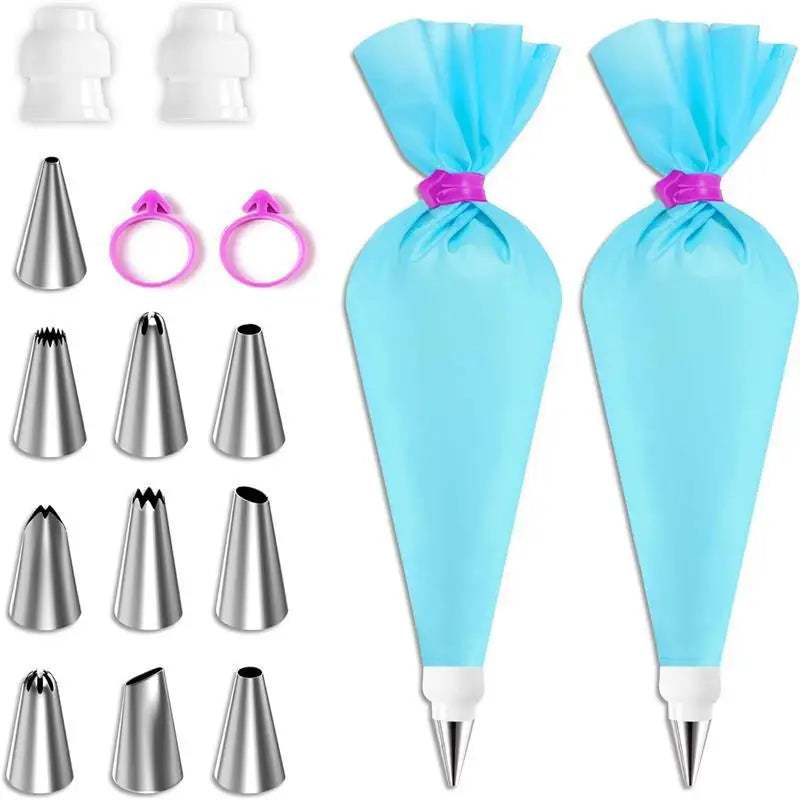 Easy Bake Piping Nozzle Kit with Silicone Bags
