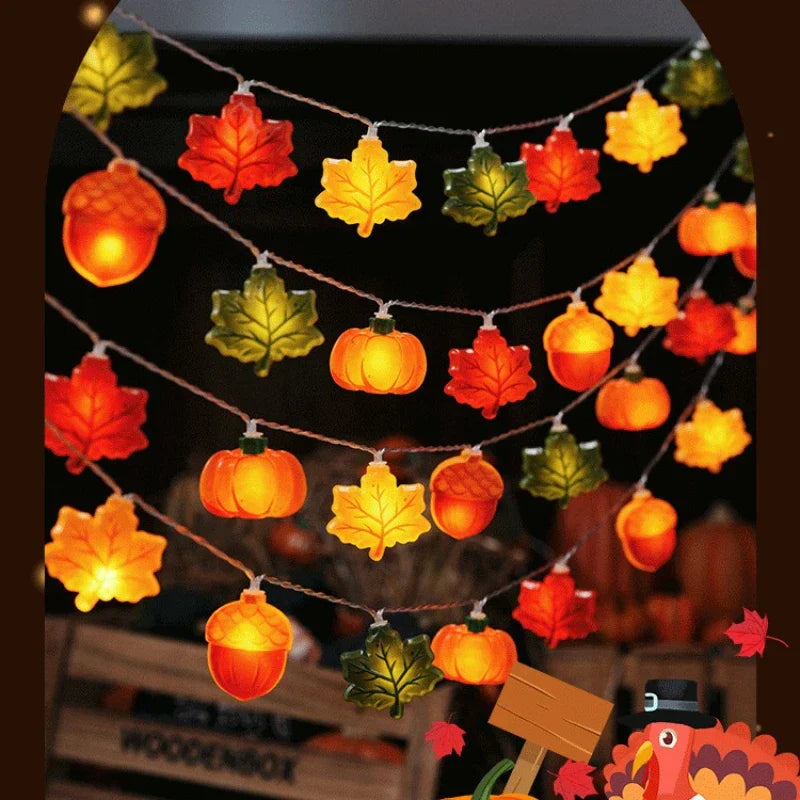 Fesara Halloween LED Fairy Lights Warm White Lanterns
