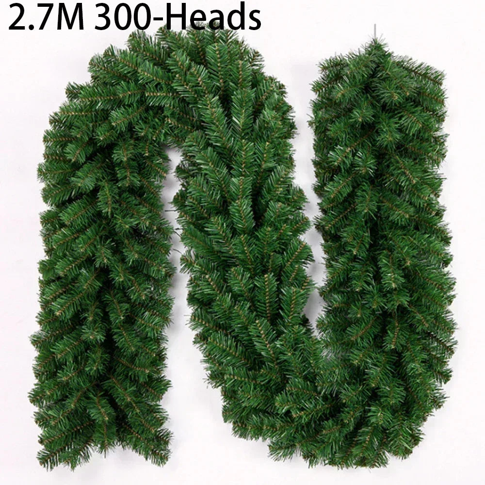 Premium Artificial Christmas Fir Garland 2.7m Long