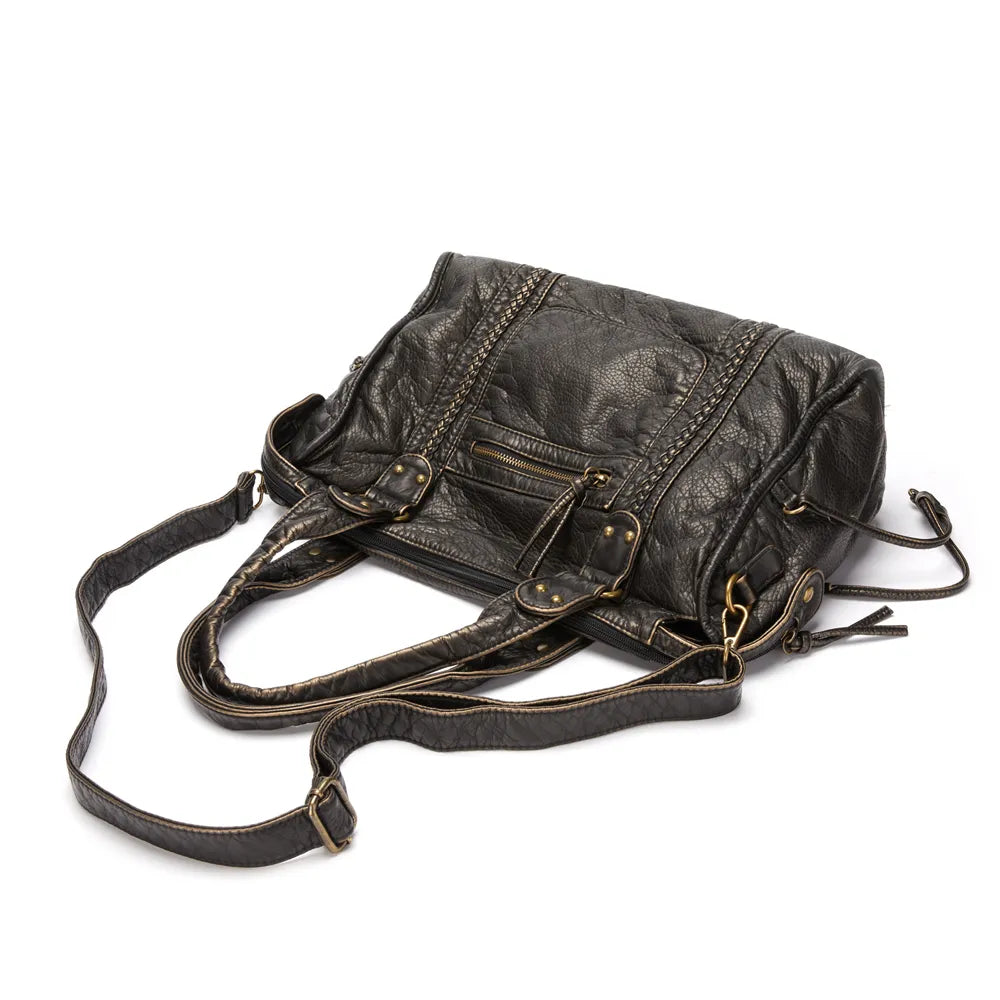 Classic Brown Vintage Crossbody Bag