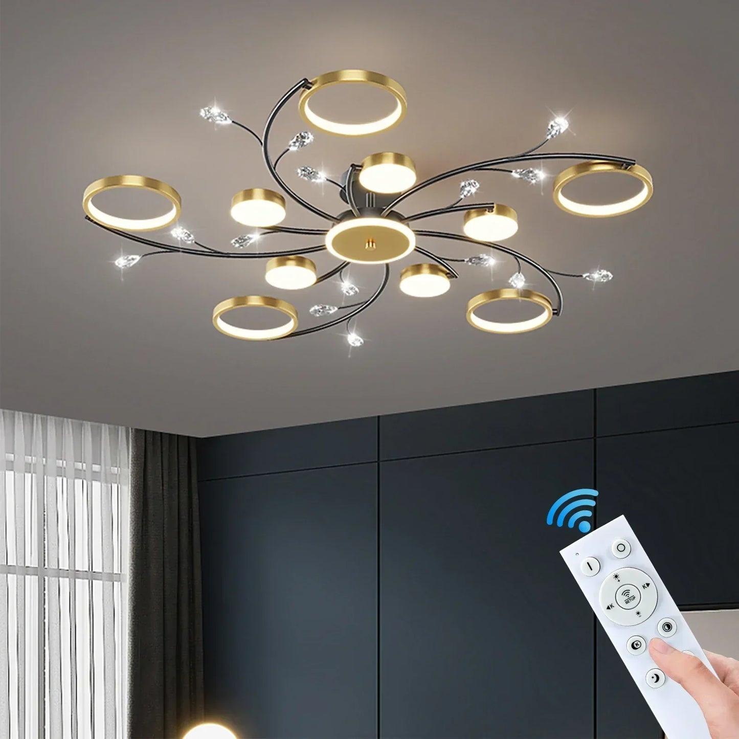 Adjustable Dimmable Pendant Light