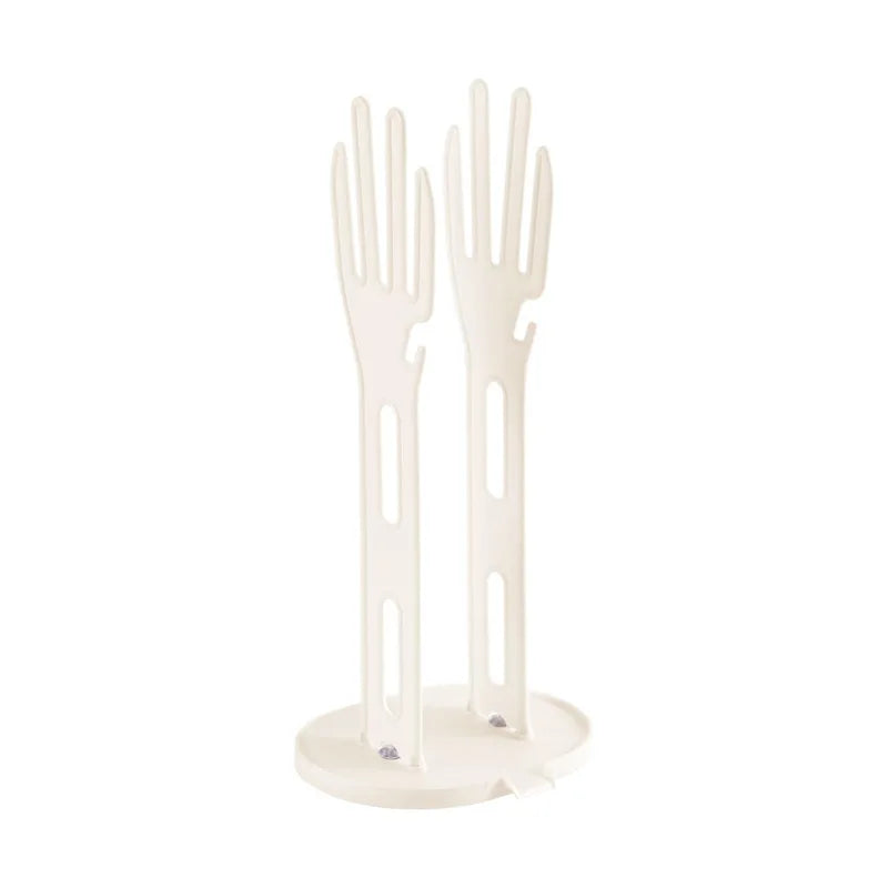 Compact Kitchen Glove Drying Rack Holder
