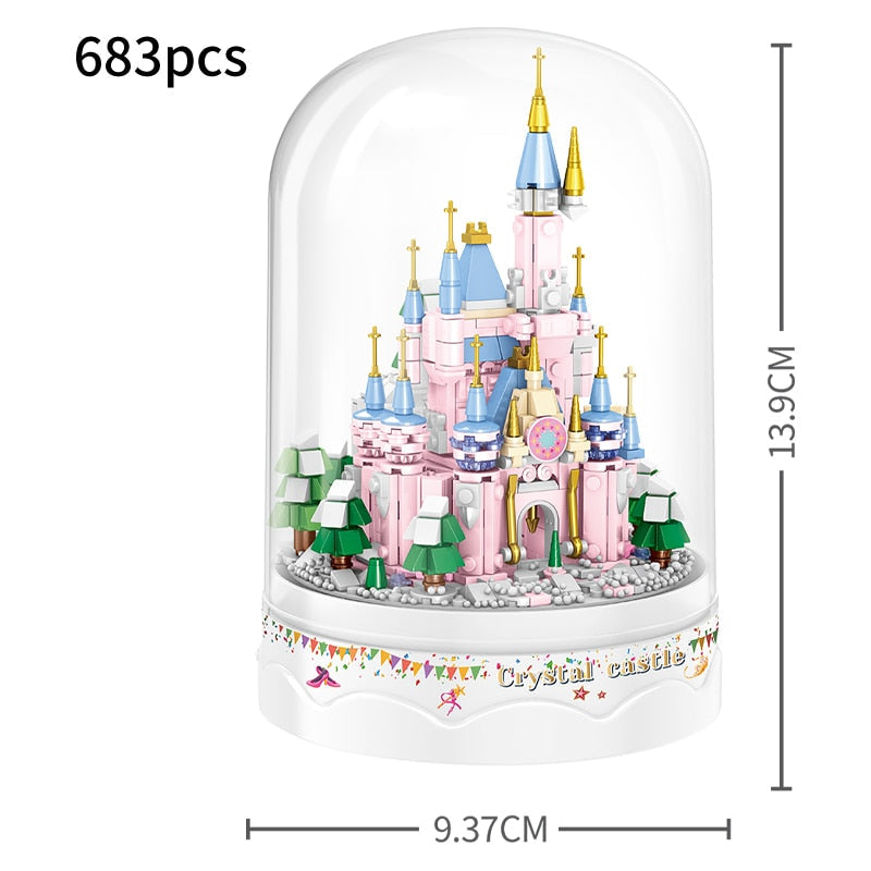 Magical Fairy Tale Castle Music Box