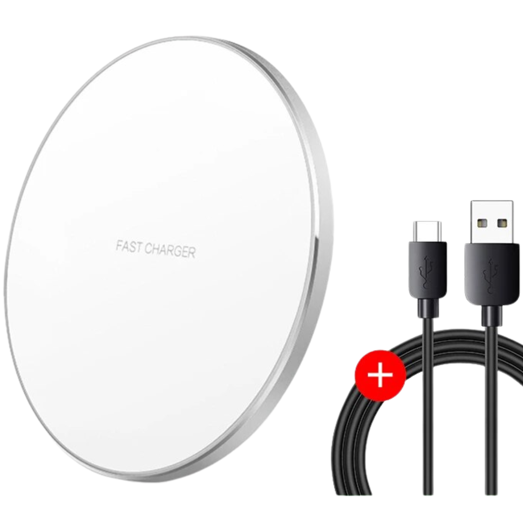 Quick 30W Wireless Charging Pad for iPhone & Android