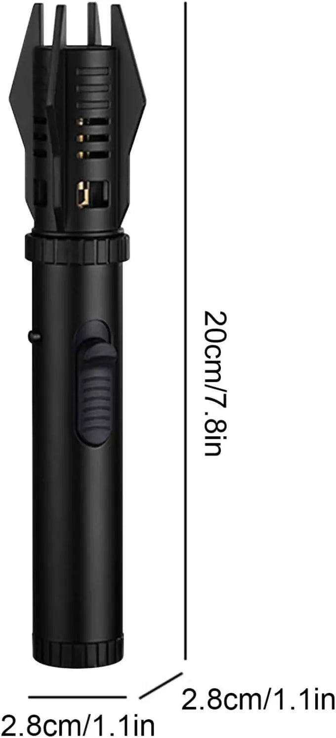 Windproof Lighter with Adjustable Flame for Outdoor Use