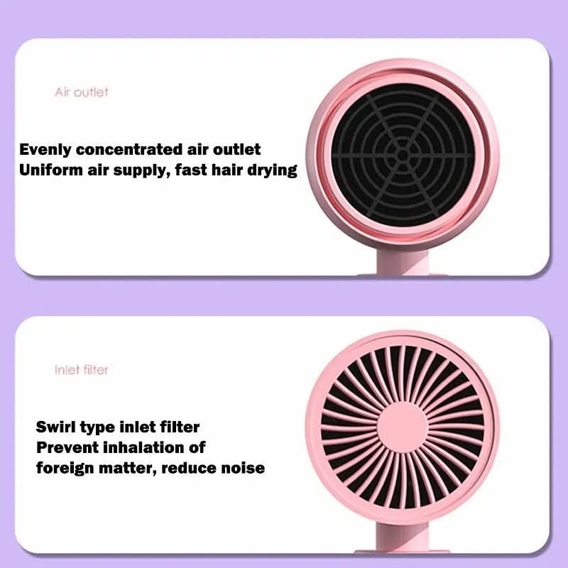 TRAVELBLOW – Foldable hair dryer with ion technology for shiny hair 6