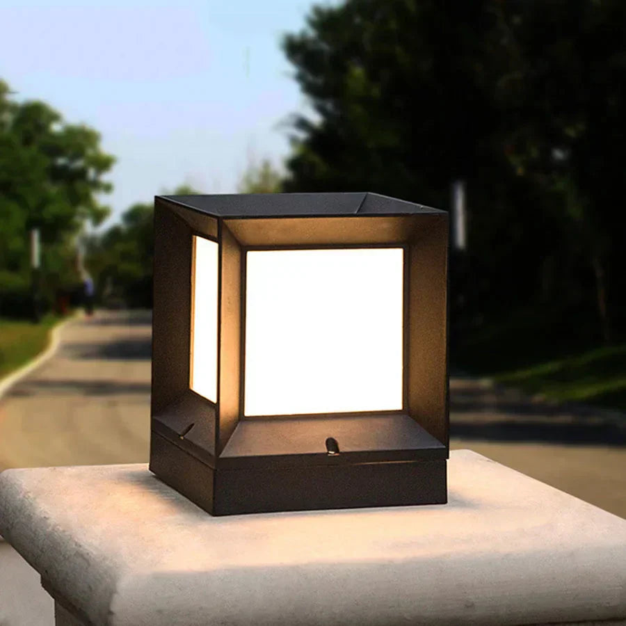 Variant image for Elegant Outdoor Pillar Lamp for Entrance – Weather-Resistant LED Outside Lights for Garden and Pathway Illumination-5
