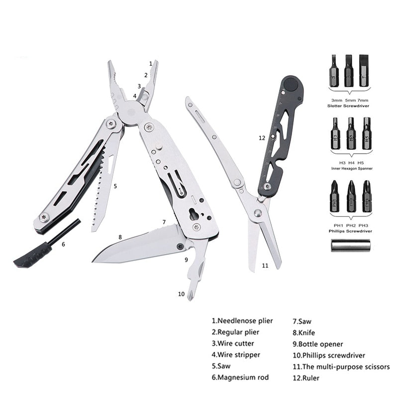 Portable Outdoor Camping Survival Pocket Tool
