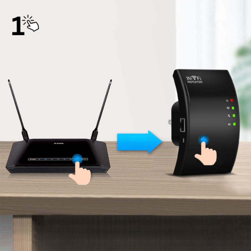 Powerful WiFi Range Extender for Whole Home Coverage