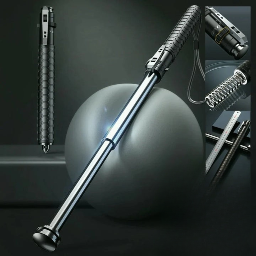 Tactical Defense Walking Stick for Hiking and City Safety