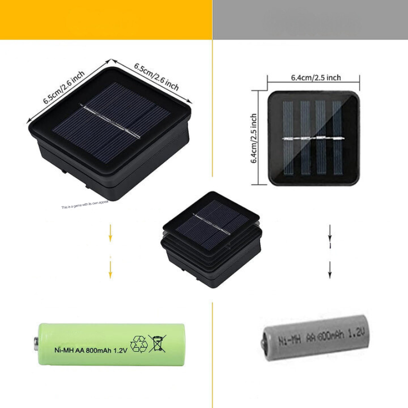 Outdoor Solar Fairy Lights with Soft Warm Glow