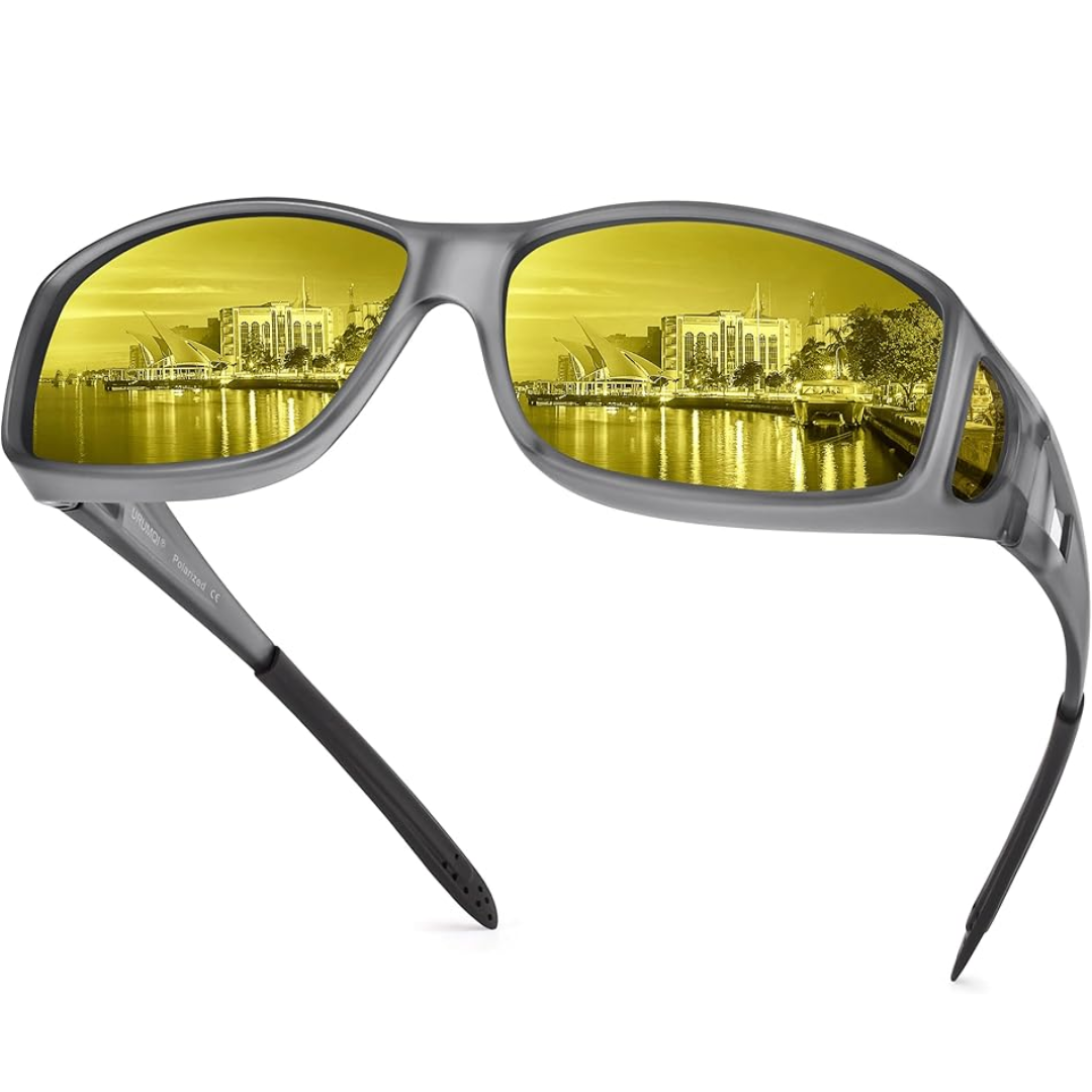 Polarized Night Drive Glasses - Anti Glare Safety Eyewear