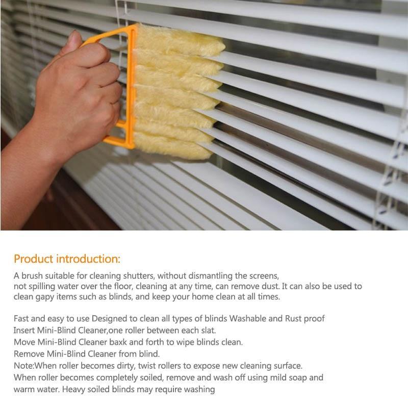 Practical Microfiber AC Duster Brush with Washable Cloth