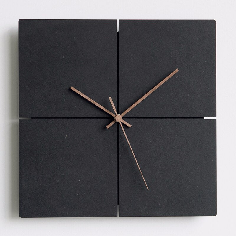 Contemporary Silent Wall Clock with Sleek Design