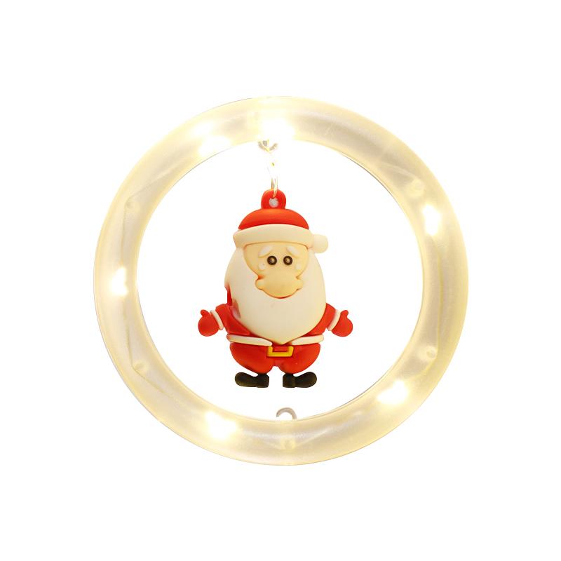 Festive Holiday Window String Lights