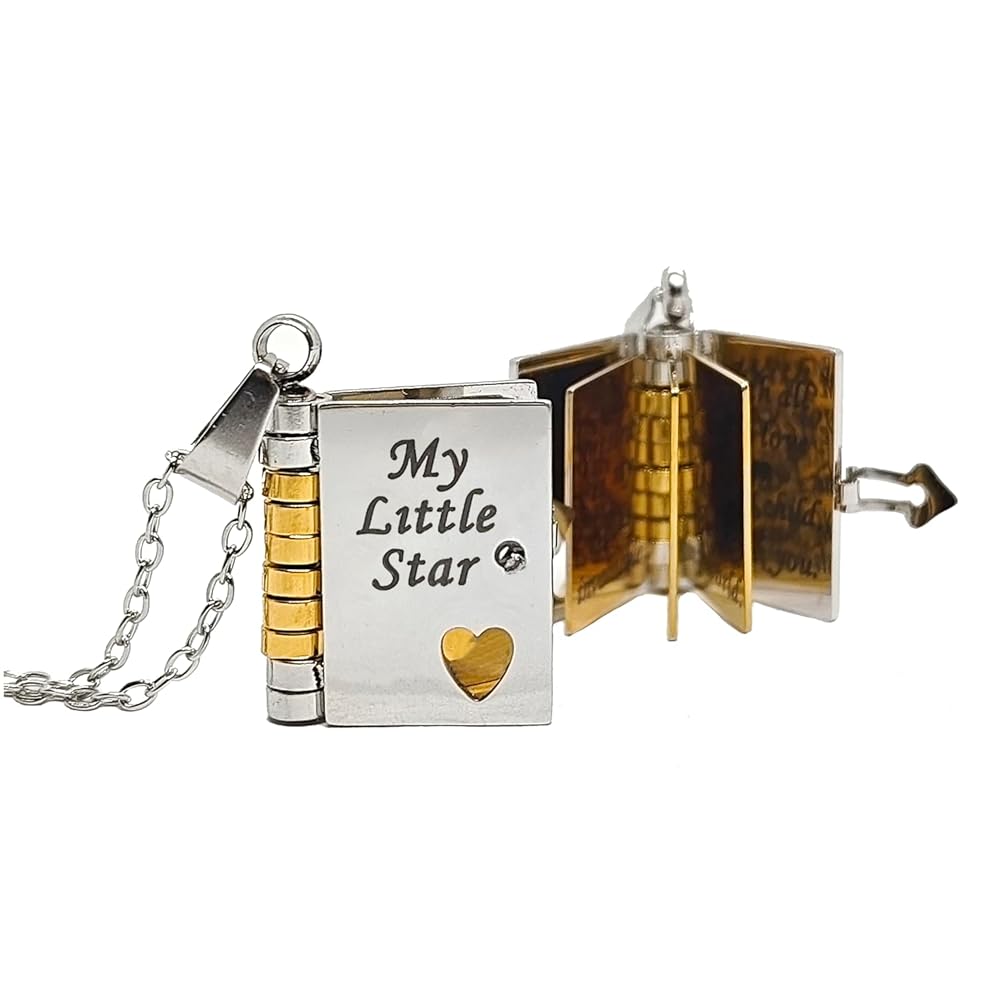 Personalized Photo Pendant Necklace with Heartfelt Message
