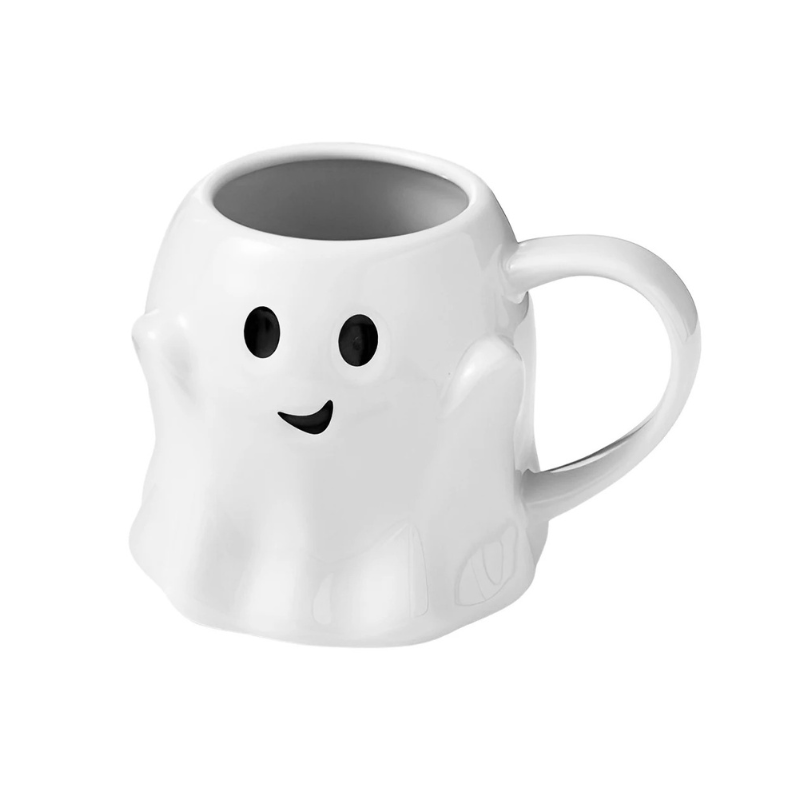 Spooky Ghost Ceramic Mug