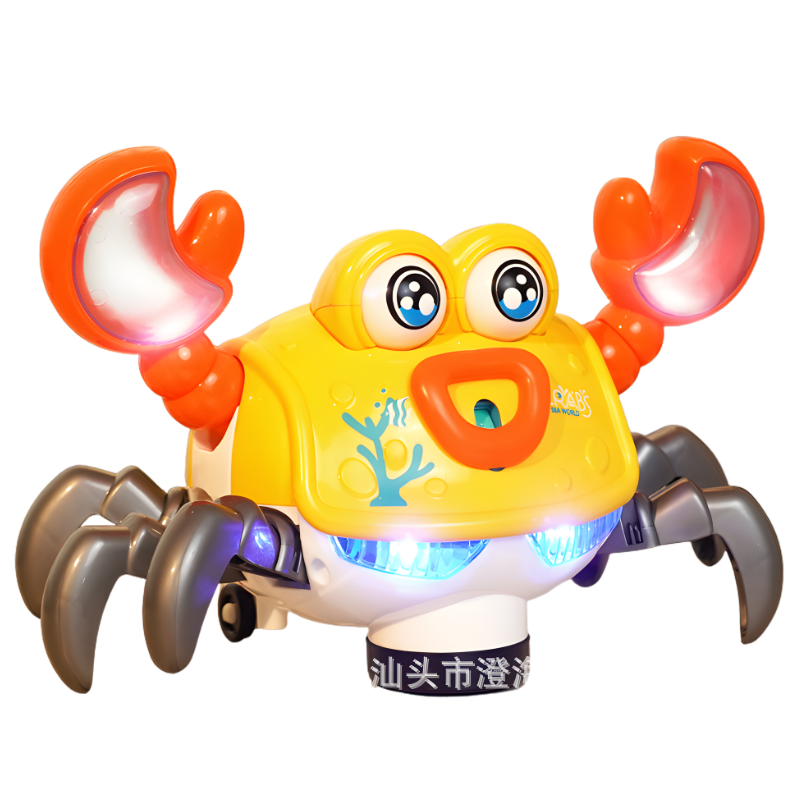 Colorful Fun Crab Statue