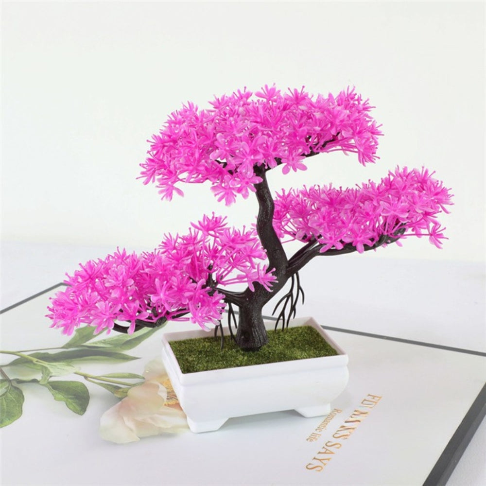 Small Artificial Bonsai Desk Top Decoration Tree