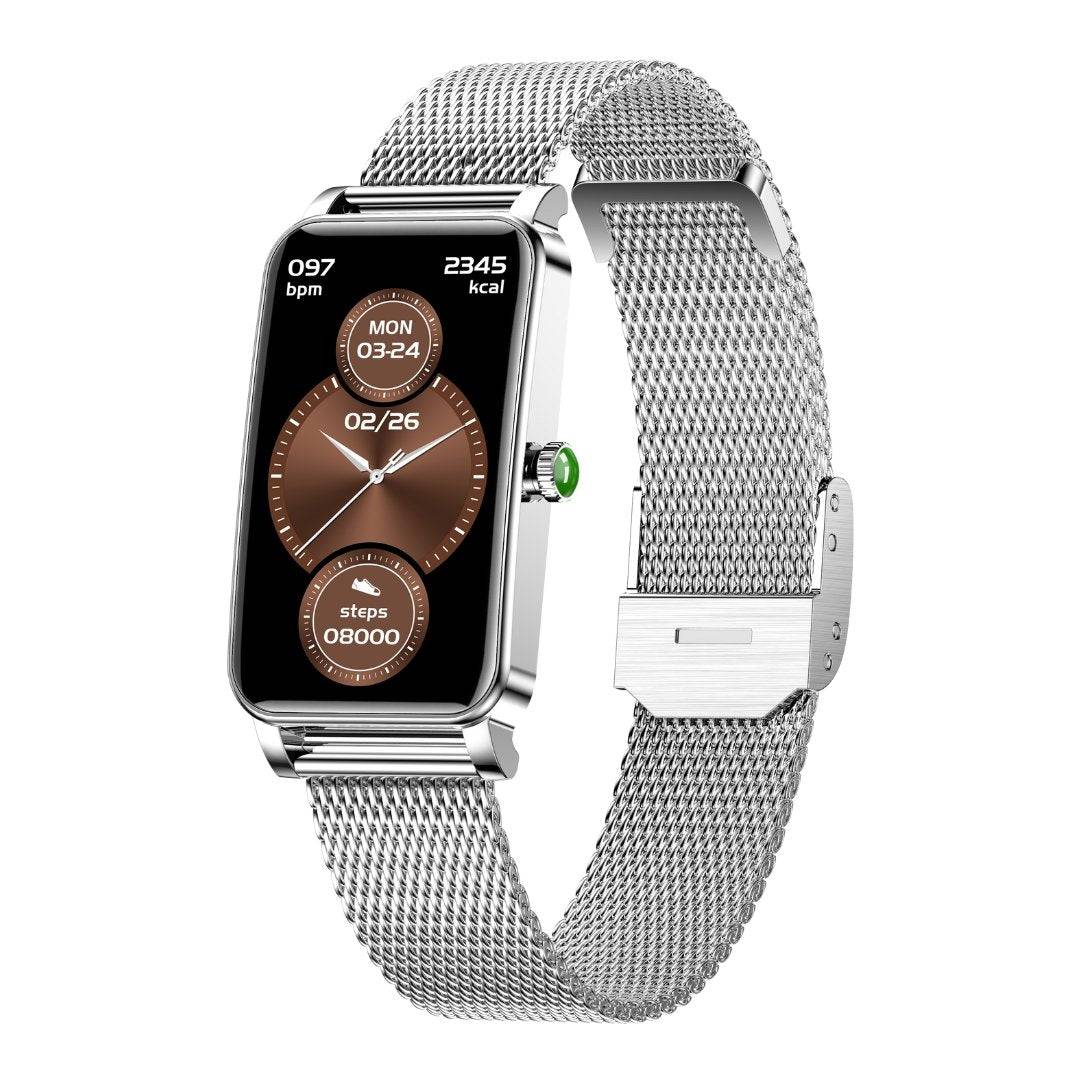 Slim Women's Fitness Watch with Heart Rate Monitor